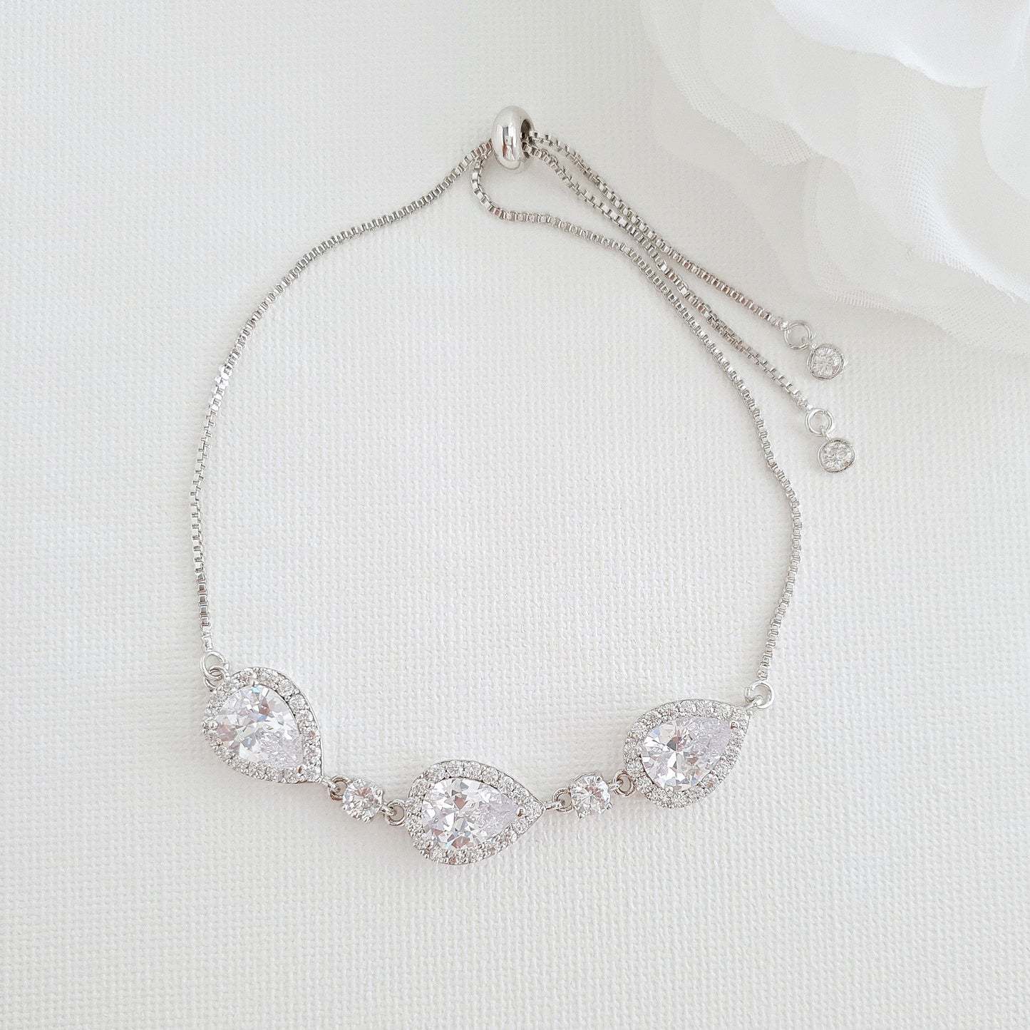 Gold Bracelets for Bridesmaids & Brides- Emma - PoetryDesigns