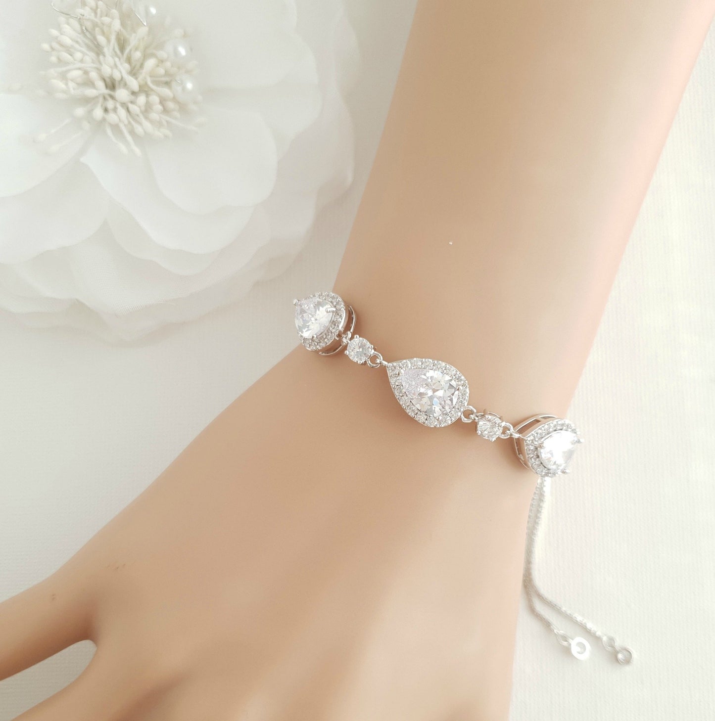 Gold Bracelets for Bridesmaids & Brides- Emma - PoetryDesigns