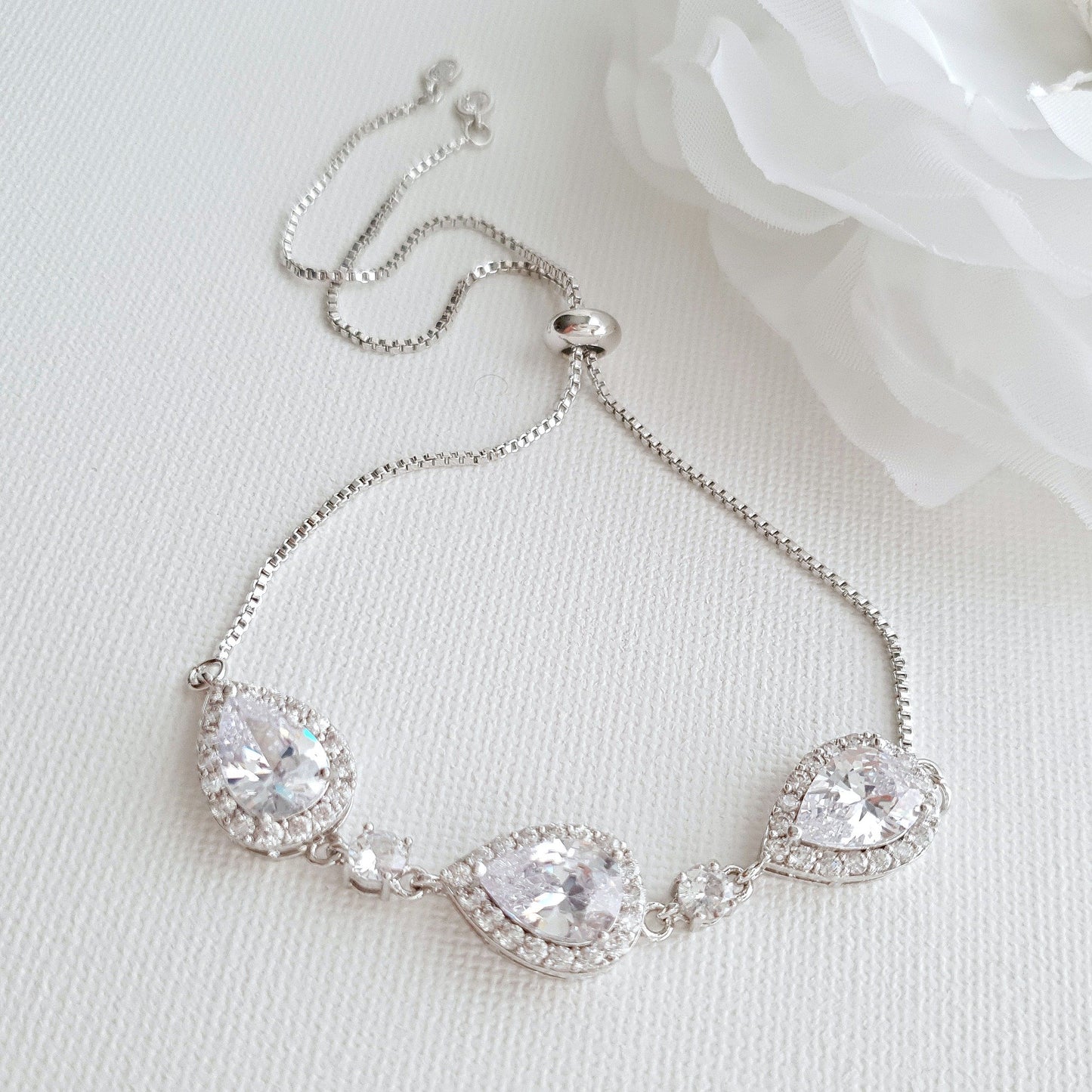 Gold Bracelets for Bridesmaids & Brides- Emma - PoetryDesigns