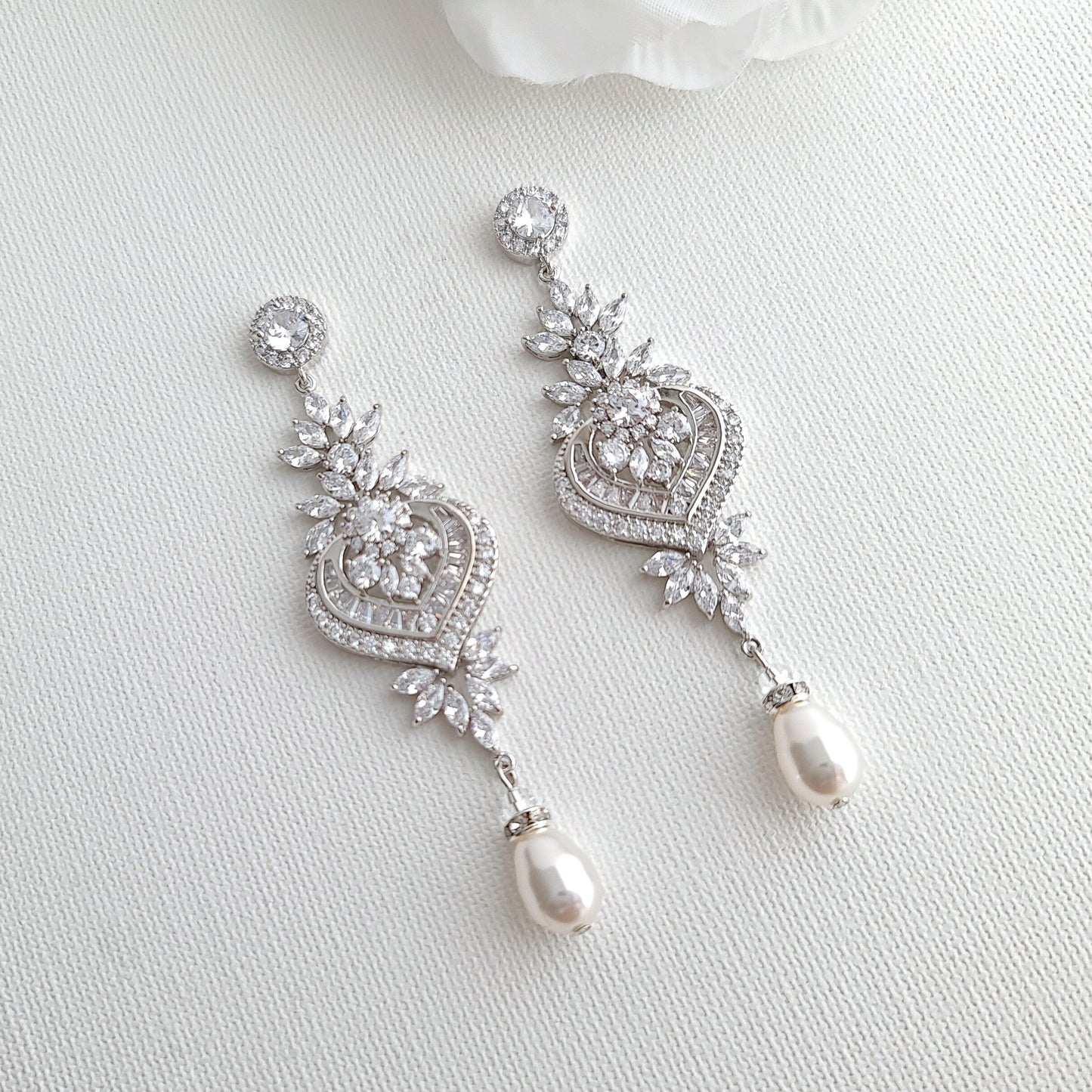 Statement Earrings For the wedding Jewelry set- Poetry Designs