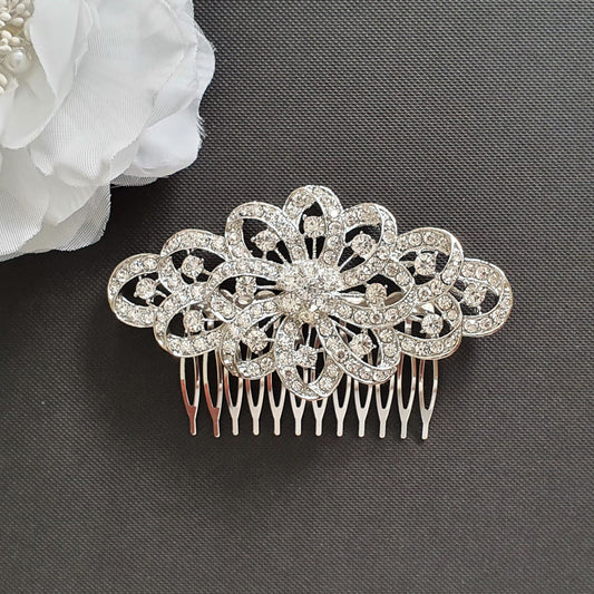 Peigne de mariée vintage pour les mariages - Abby
