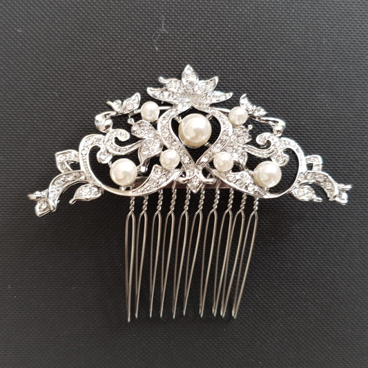Peigne à cheveux de mariage de style vintage-Eleanor