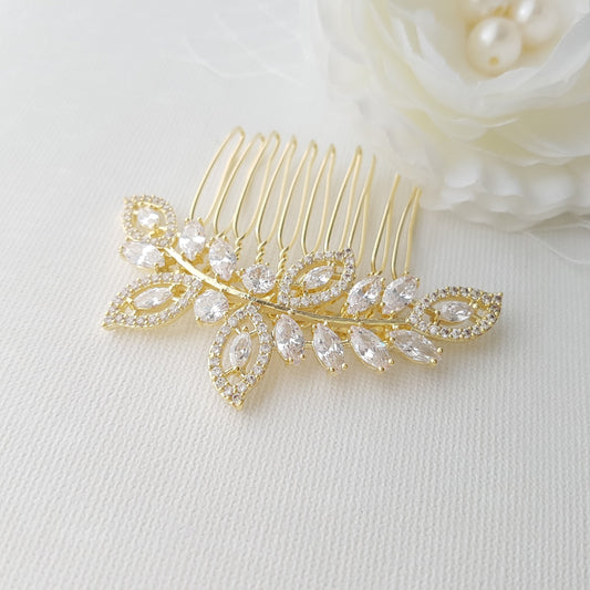 Gold Leaf Hair Comb¢¬‚¬Å“ Kerry - PoetryDesigns