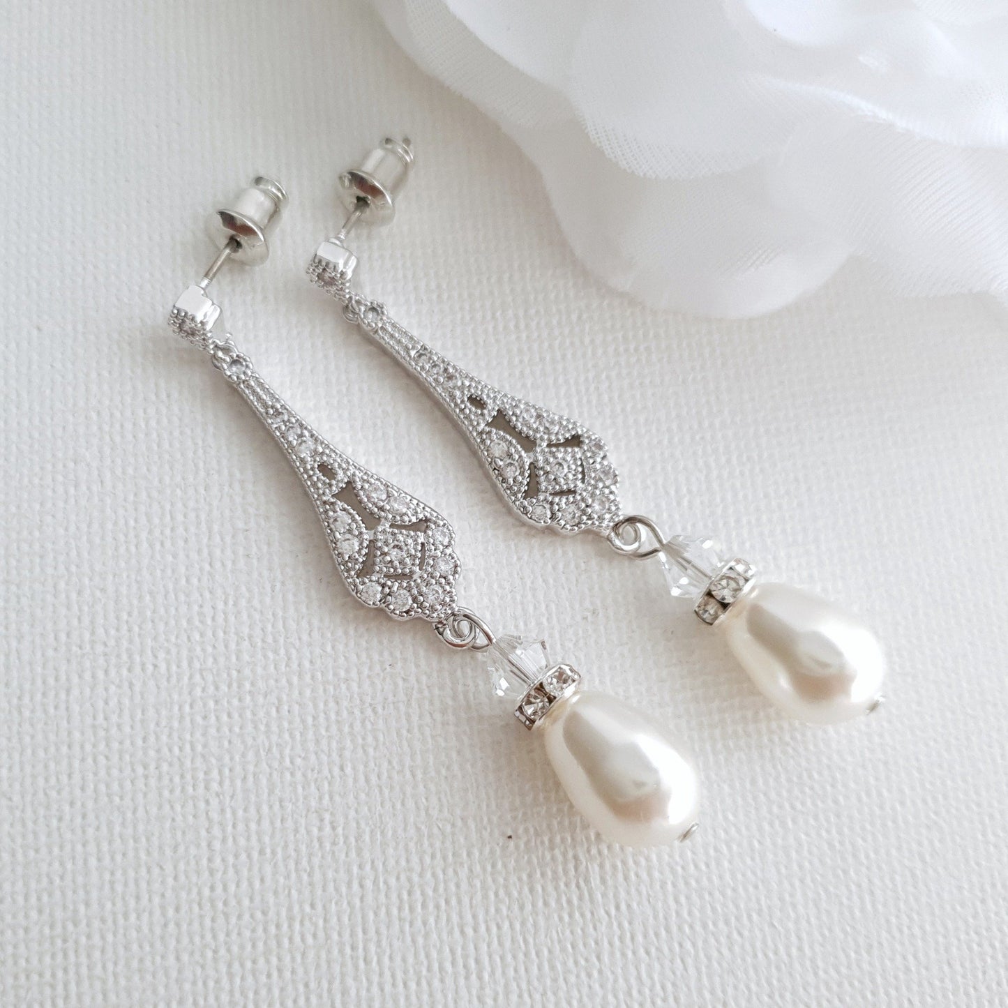 Pendientes Vintage para Boda- Lisa