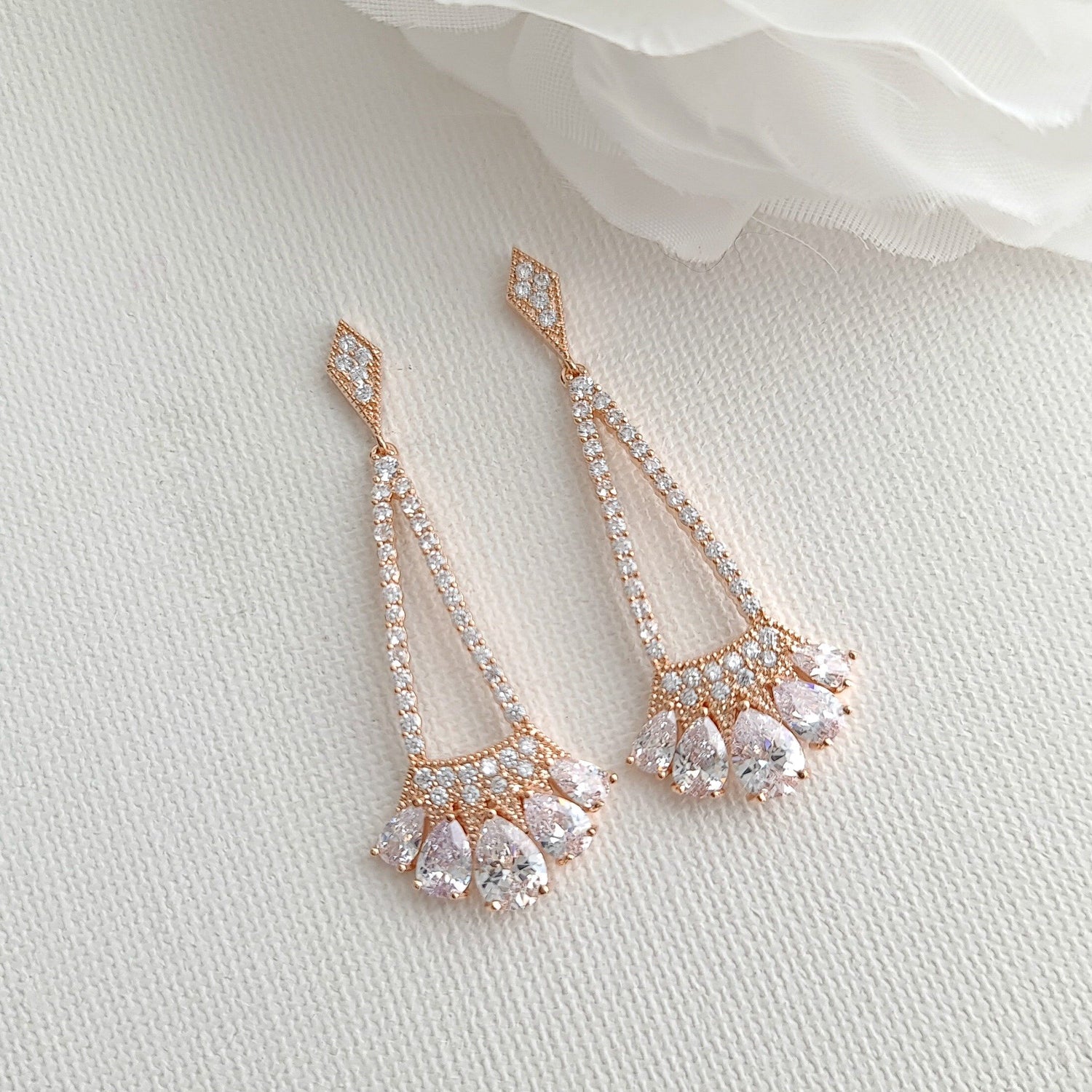 Bridal & Bridesmaids Earrings - Poetry Designs
