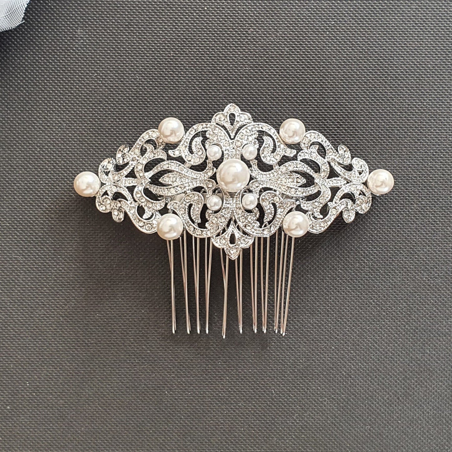 Vintage Hair Comb for Brides-Esme