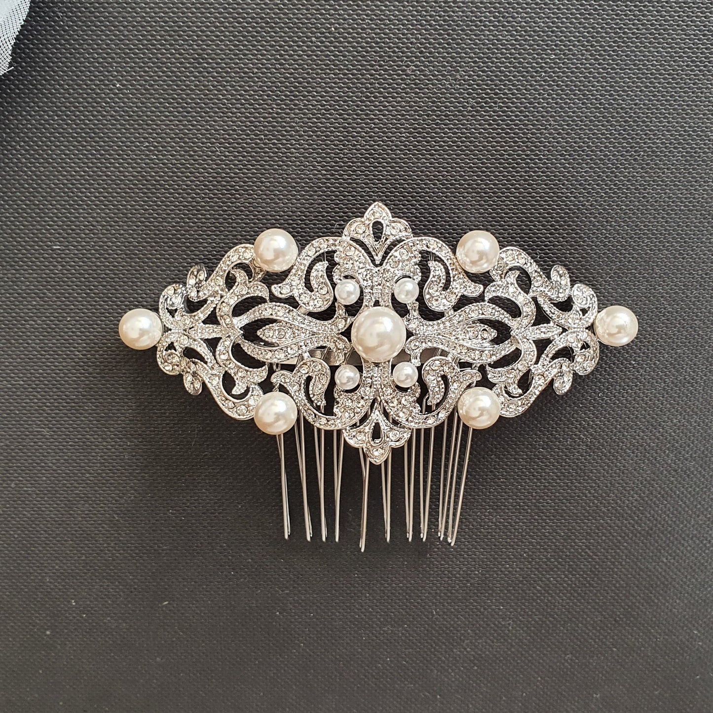 Vintage Hair Comb for Brides-Esme