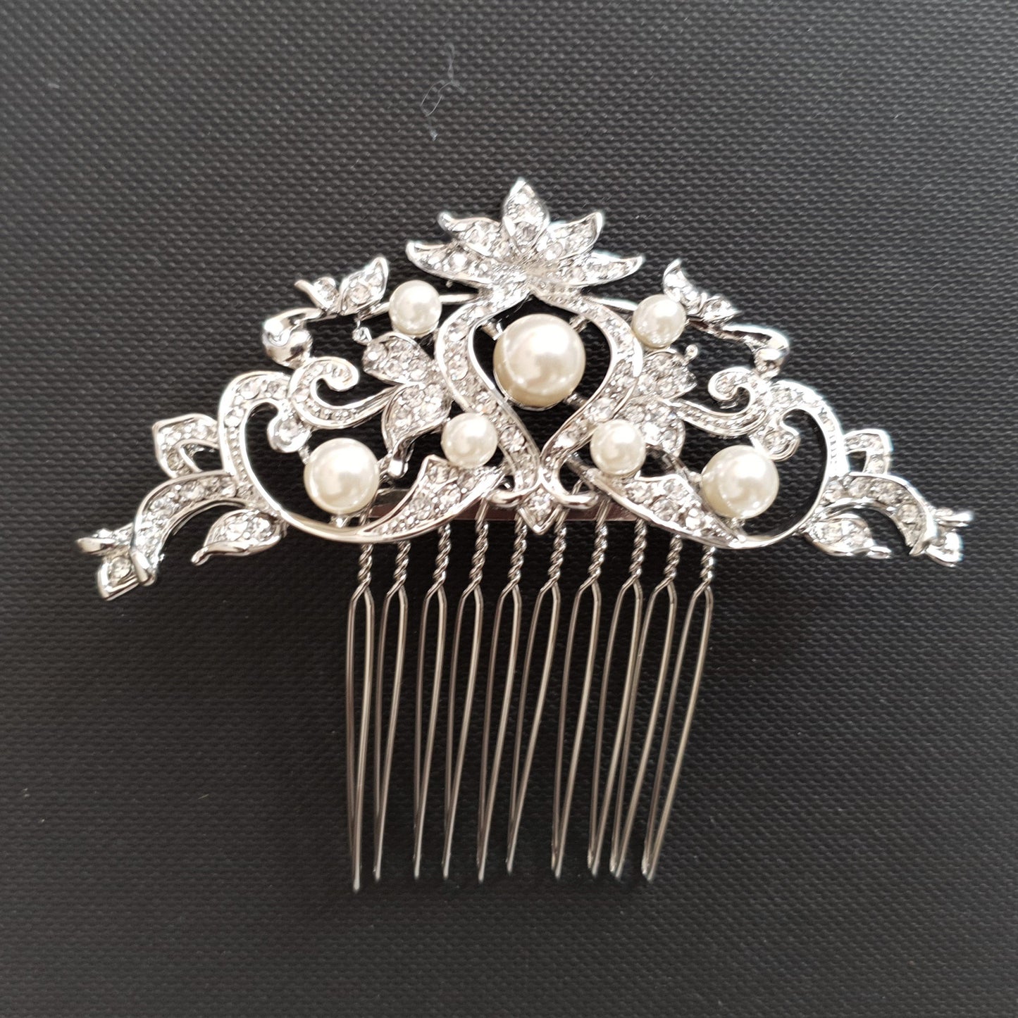 Vintage Style Wedding Hair Comb-Eleanor