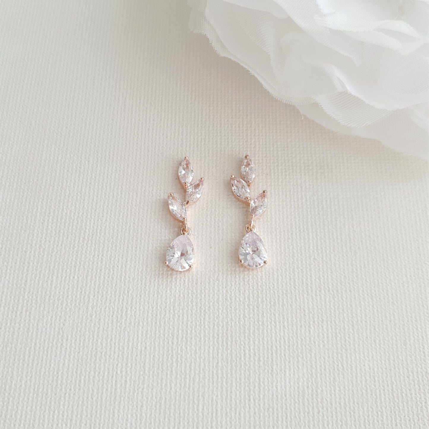 Boucles d'oreilles pendantes feuille en gros-Taylor