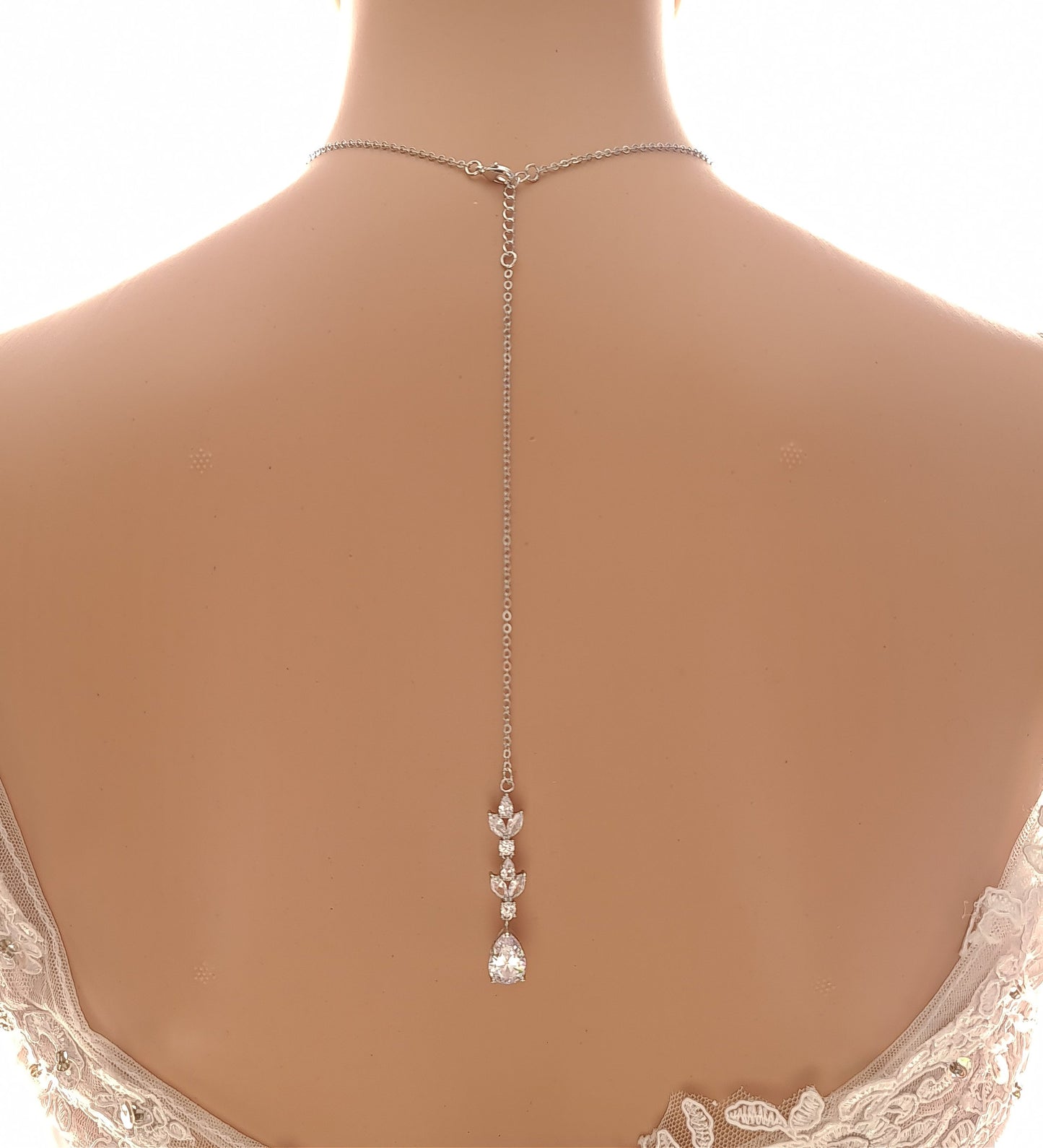 Ensemble de bijoux de mariage simple pour la mariée-Anya