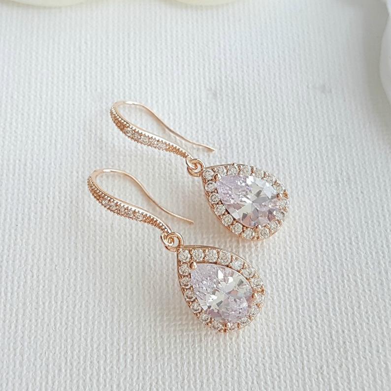 Ensemble de boucles d'oreilles pendantes-Emma