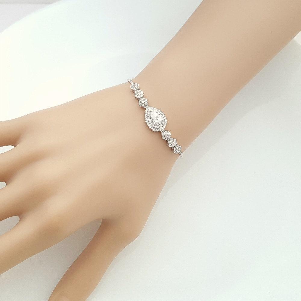 Wedding Slider Bracelet- Joni - PoetryDesigns